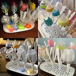 Drying Rack for Baby Bottles Practical Drying of Up to 6 Baby Bottles and Accessories Drying Rack Bottle Rack Also Suitable for Baby Bottles Drainer Bottle Dryer Bottle Holder