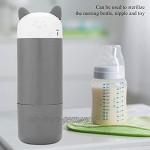 Babyflaschen-Sterilisator tragbarer Mikrowellen-Dampfsterilisator für Baby-Stillflaschenspielzeug Cartoon-Babyfläschchen-Boddle-Sterilisator UV-Ozon-Dampf-Babyflaschen-Sterilisator