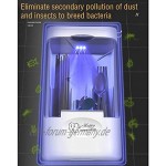 F Fityle UV Sanitizer Box FÜHRTE Uv Licht Universal Sterilisator für Handys Baby Flaschen Make-Up Pinsel und Persönliche Gegenstände Weiß