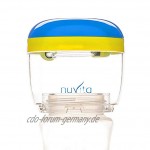 Nuvita 1556 | MellyPlus UV Sterilisator | Säuglingspflege | Tragbarer Babyflaschen Sterilisator | Schnuller Box UV Desinfektion für Baby | Sterilisationsgerät für Unterwegs | BPA Frei | EU Marke