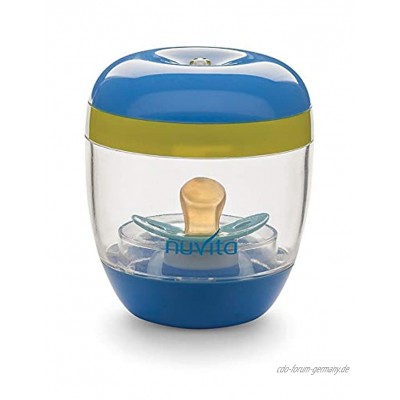 Nuvita 1556 | MellyPlus UV Sterilisator | Säuglingspflege | Tragbarer Babyflaschen Sterilisator | Schnuller Box UV Desinfektion für Baby | Sterilisationsgerät für Unterwegs | BPA Frei | EU Marke