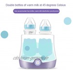 UV-Sterilisatoren 2-in-1 elektrischer Dampfsterilisator Babyflaschen-Sterilisator für verschiedene Saugflaschen Baby