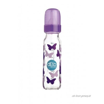 Babyflasche Régul'Air Schmetterlinge violett 240 ml