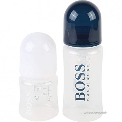 BOSS 2tlg. Baby Flaschen Set Trinkflaschen Set J90P01 navy