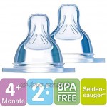 MAM XXL Easy Start Anti-Colic Babyflaschen Set Bodenventil gegen Koliken mitwachsend selbst-sterilisierend unisex