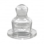 NIP Glas Flasche Boy 2er Set Glas-Babyflasche Standardglasflasche 125 ml Trinksauger Größe S Silikon Tee + Muttermilch ab 0 Monate +Nip Schnuller 0-6