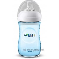 Philips Avent SCF035 17 Babyflasche Natural 260 ml blau 1 Monat und +