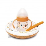 Suavinex 306448 Set Babynahrung mit Thermoteller und Fläschchen 3-teilig 250 g