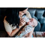 Tommee Tippee Closer to Nature® Flaschen-Starter-Set für Neugeborene brustähnliche Sauger mit Anti-Kolik-Ventil rosa Seepferdchen-Dekoration