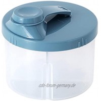 HIFONI Milk Box Milchpulverdose Luftdichte Milchpulver-Spender Tragbarer Vier-Kammer-Behälter Abnehmbar Zur Aufbewahrung Von Baby Milchpulver Obst Und Lebensmittel