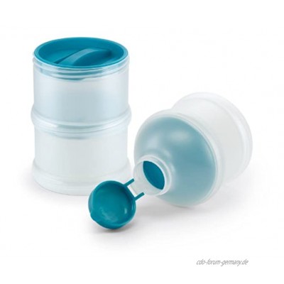 NUK Milchpulver-Portionierer BPA-frei 3 Stück petrol Farbe