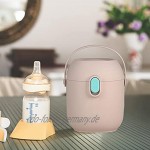 Shichangda Milchpulver-Aufbewahrungsbox-Spender Milchpulver-Aufbewahrungsbox mit Löffel Tragbarer Baby-Snackbehälter Feuchtigkeitsdichte Versiegelung für Milchpulver Obst Lebensmittel Snacks