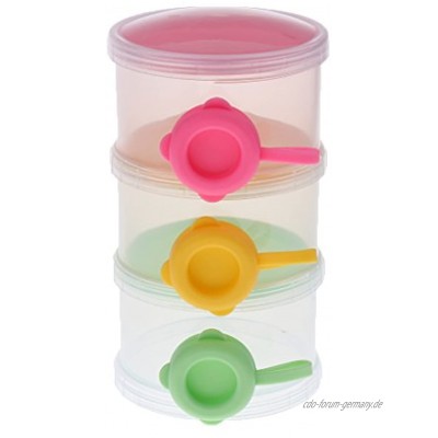 T TOOYFUL Baby Non Spill Milchpulver Spender Und Snack Aufbewahrungsbehälter Set Farbe 1