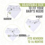 Bio-Baby-Lätzchen für Jungen & Mädchen 8er-Pack Bio-Baumwoll-Lätzchen zum Zahnen Neugeborenen-Lätzchen für Baby-Mädchen Junge Säuglings-Lätzchen Constellation