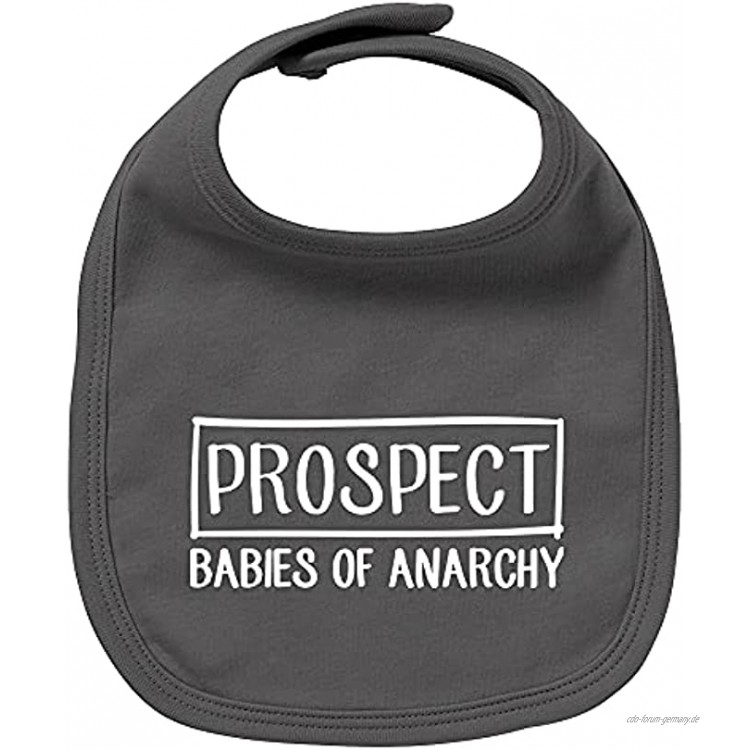 ClickInk Prospect Baby-Lätzchen Babies of Anarchy Comic-Version Geschenke für Babys lustiges Geschenk Friki-Lätzchen zum ersten Tragen Neugeborene Baumwolle.