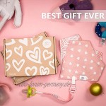 FUTURE FOUNDER Babygeschenke zur geburt mädchen Baby Dreieckstuch 8er Lätzchen mit Bandana-Design 8 Stück mit 1 multifunktionaler Tasche tolles Geschenk für Jungen Mädchen Unisex