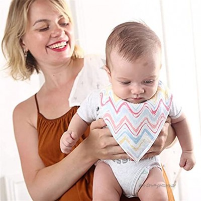 Lätzchen Baby-Bandana Lätzchen for Jungen und Mädchen Super Soft Unisex Feeding Lätzchen Absorbent Saliva Handtuch Mode Newborn Lätzchen Color : KD0018