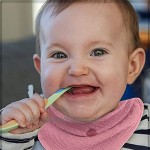 sujinxiu 6 8PCS Kinderspeicheltuch,Baby Bandana Lätzchen Einstellbare saugfähige Sabberlätzchen für Unisex Neugeborene