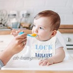 XXYsm Baby Lätzchen Fütterung Lätzchen mit Klettverschluss für Junge und Mädchen Cartoon Weicher Buchstabe Baumwolle Wabwaschbar Kinderlätzchen