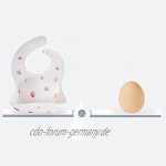 VWJFHIS Lebensmittel-Silikon-Lätzchen für Babys und Kinder wasserdichte ESS-Lätzchen Anti-Schmutz bequem und leichtColor:A