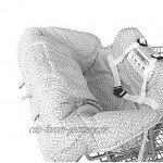 Einkaufswagenschutz Baby Einkaufswagen-Schutzmatte Einkaufswagen Sitzkissen Abdeckung Supermarkt Caddy Kissen Schutzstuhl Babykissen Hochstuhl Sitzbezug