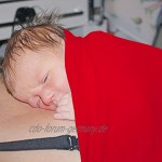 Hoppediz Baby Bonding-Top | Sectio-Top | Kanguruh-Hilfe | Bio-Qualität L rot