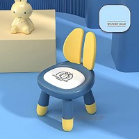 Kinderstuhl Kinder Cartoon Kaninchenohr Stuhl Design Abnehmbares Kissen Langlebig Niedlich Entzückend Interessant Komfortabler Anti Rutsch Kunststoff Zuhause Blau