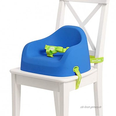 Koru Kids® Toddler Booster – Sitzerhöhung Stuhl Kind – sicherheitsgeprüft – Stuhlsitz – Made in Germany – für Kinder ab 12 Monaten bis 7 Jahre + Ocean blue