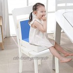 Tablecloth Baby-Sitzerhöhung – transportabler Sitzerhöhung für Kinder ab 3 Jahren – leicht zu reinigender Bezug mit verstellbaren Gurten – 8 cm dicke Schaumstoffmatte für Esszimmerstühle