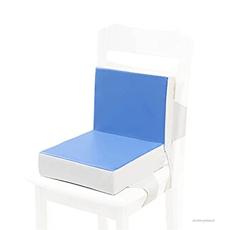 Tablecloth Baby-Sitzerhöhung – transportabler Sitzerhöhung für Kinder ab 3 Jahren – leicht zu reinigender Bezug mit verstellbaren Gurten – 8 cm dicke Schaumstoffmatte für Esszimmerstühle