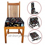 TREESTAR Küchenstühle Tragbare Stuhlerhöhung für Kinder Kinder tragbar Kissen abnehmbar verstellbar weich und bequem