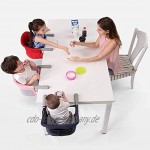 SOAR Tischsitz Babysitz Haken an Tisch Stuhl bewegliche Faltbare Esstisch Stühle Füttern Sitz Befestigen auf Fast Tisch Stuhl for zu Hause und unterwegs Color : Blue