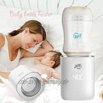 Baby-Flaschenwärmer Wärmemilch 4-Stufen-Temperaturregelung USB-Ladeflaschenheizung Tragbarer Milchwärmer