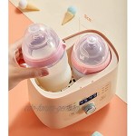 BaoYPP Babyflaschenwärmer Multifunktionaler Baby Brustwärmer Mit Konstanter Temperatur Und Intelligenter Wärmeerhaltung Praktisch Farbe : Pink Size : 18.3 X 13.4 x 28.5cm