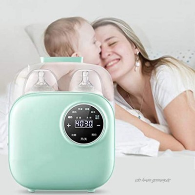 Flaschenwärmer Baby Schnelle Muttermilch-Wärmer mit einem Timer und LCD-Display BPA-frei Baby Food Heater genaue Temperaturregelung
