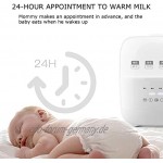 modo Babyflaschenwärmer Babyflaschenwärmer Mit LCD-Display Genaue Temperaturregelung Für Muttermilch Oder Formel Automatische Abschaltung