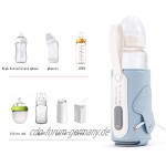 Mr.LQ Babyflaschen-Isolationsbeutel Universal-Heizhülse USB-Ladekonstante Konstante Temperatur PPSU Milchflaschen-Zufuhrheizung