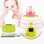 Ykop Flaschenwärmer 2 In 1 Babykostwärmer LCD Fläschchenwärmer Konstante Temperaturheizung Babykosterwärmer Für Erwärmen Und Warmhalten Von Babynahrung BPA-freier