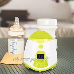 Ykop Flaschenwärmer 2 In 1 Babykostwärmer LCD Fläschchenwärmer Konstante Temperaturheizung Babykosterwärmer Für Erwärmen Und Warmhalten Von Babynahrung BPA-freier
