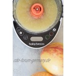BabyBrezza BRZ00141 Food Maker Deluxe Baby-Multifunktionsroboter Dampferhitzen und Mischen von Lebensmitteln auf Knopfdruck weiß