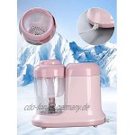 BaoYPP Hersteller von Babynahrung Intelligentes Baby-Ergänzungsgefäß 304 Edelstahl Komplementäres Gefäß Kochen Rührmaschine Feinmischungen Farbe : Pink Size : 25x15x23cm