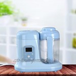 ChengBeautiful Babynahrungszubereiter Cooking Rühren EIN Baby Mini Automatischer Lebensmittelschleifmaschine Multifunktions-Ergänzungsmaschine Farbe : Blau Size : 25x15x23cm