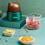 CHENSHJI Küchenmaschine Baby-Ergänzungs-Lebensmittel Baby-Baby-Nahrungsergänzungsmittel-Kit Set Cuisine-Schleifschlamm Farbe : Grün Size : 10.5x10.5x20.5cm