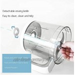 HBIAO Baby-Küchenmaschine All-in-One-Babynahrungsmaschine Mixer Dampfgarer Chop Grind Püree Quick Easy Clean BPA-frei
