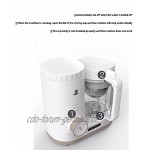 ZXAOYUAN Baby-Lebensmittel-Mixer und Dampfer Chopper Sterilisator & Wärmer für Bio-Lebensmittelkochen Püree- & Wiedererwärmung BPA-freier Küchenmaschine
