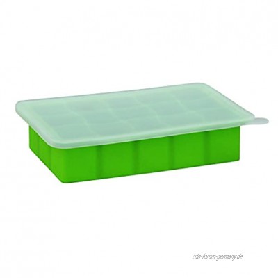 Green Sprouts silicone Baby Food Freezer Tray Grün