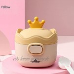 Pumprout Milchpulverbox Tragbare Kindernahrungsaufbewahrungsbox BPA-frei Formelspender Cartoon Säuglingsmilchpulverbox Kleinkind Snacks Behälter