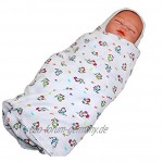 Babymajawelt® Mulltücher FUNNY 80 80-3er Pack Super Saugkraft -Spucktücher Baby Putztücher- 13446