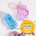MAM Trainer+ 220 ml Babyflasche und Becher 2-in-1 4+ Monate Farbe: rosa blau FBT102G