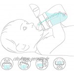 monshop Baby-wasserflasche Lernbecher Mit Gewichtetem Strohhalm Baby Auslaufsichere Trinkflasche 360 Grad Trinkkugel Strohhalm 250ml